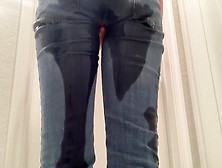 Locked Out Bitch Soaks Jeans