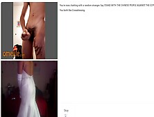 Sissy Bride Shows Off For Black Cock On Omegle