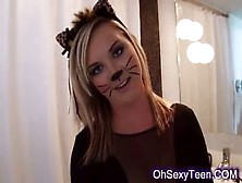 Sexy Young Blonde Kitten