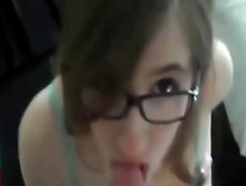 Nerdy Teen Know How To Fuck Like A Whore