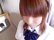 Attractive Japanese Schoolgirl Loves To Tease And Please A