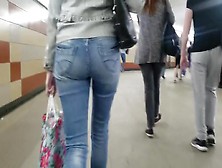 Ass In Blue Jeans