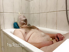Bhdl - The Breathtub 3 - Extreme Latexglove Breathplay With Cum Eating In The Bathtub -