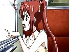 Redhead Hentai Teeny Gets Pussy Taken By Force In Train