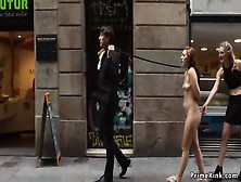 Naked Spanish Slave Disgraced In Street