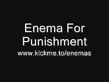 Enemas For Punishment!!! Ham,  Rachel,  Clipkangoku,  Senkan - Craz