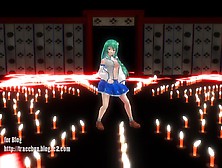 [Toho Mmd]Testing For The Stage Of Candle - Lupin / Sanae