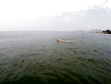 Super Fiance Swimming Naked On Ada Bojana Fkk Resort
