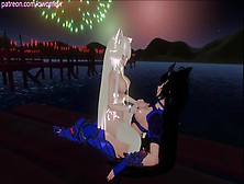 Starting 2021 With A Bang! [Intense Moaning,  Vrchat Erp,  Self Perspective,  3D Cartoon,  Nudity,  Futa]