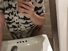 Sexy Tranny Fucks Gf In Public Bathroom