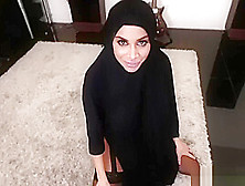 Sexy Arabic Refugee Takes Off Hijab And Sucks Dick While Husbands Away Pov