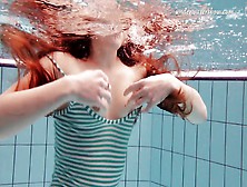Sexy Salaka Ribkina Underwater Swimming Teen