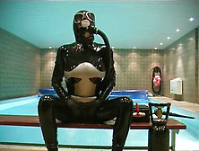 Breathplay By The Pool - Gasmask