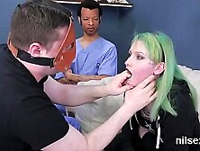 Flirty Girl Is Brought In Anal Madhouse For Awkward Therapy