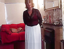 Homely Housewife Rosemary Gets Used At Home
