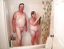 Taking Shower With Not My Stepfather In Law