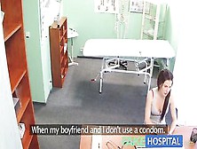 Adorable Brunette Was Naive Enough To Let Her Kinky Doctor Fuck Her Brains Out In His Office