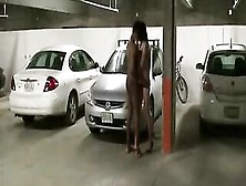 White Tiny Whore Drilled In The Parking Lot