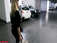 Hot Witch Gets Boned Into Parking Lot - Pov - Halloween - This Little Skank Likes Cock
