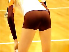 Date Her From Cheat-Date - Perfect Volleyball Ass Bending Over In R