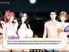 Beach Fun With Girls,  Samantha Ice Cream Fun And Sarah And Fiona Breast Milking - Prince Of Suburbia Chapter 30