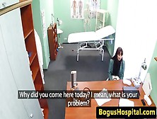 Redhead Patient Pounded By Doctors Cock