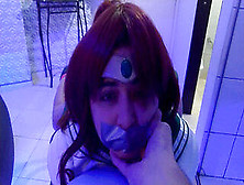 Sailor Jupiter Gripped,  Trussed And Gagged Obliged To Squirt