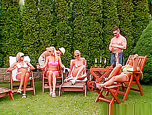 Hot And Horny Hotties Enjoy Wet Fun In Group Sex Scene