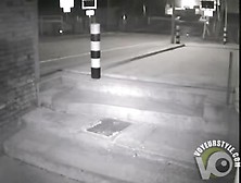 Young British Girl Caught Peeing On Cctv At Night