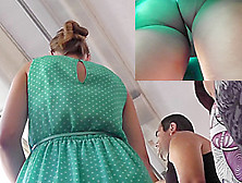 Bubble Butt In The Upskirt Video Makes Dicks Harder