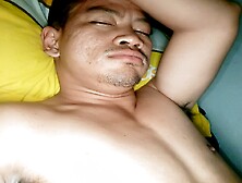 Michael Tung Thai Guy Jerk Off On His Bed