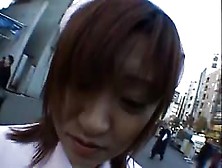 Naughty Asian Girl Is Pissing In Public
