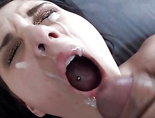 Mandy Sky Gets Drizzled In Thick Dick Juice