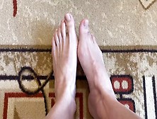 Gorgeous Female Feet Self Perspective