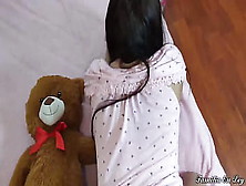 My New Innocent Stepdaughter In Pink - Teeny Falls Into The Hands Of Her Sleazy Stepdad
