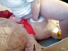 Young Chubby Girl Humps Giant Teddy Till Orgasm