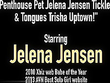 Penthouse Pet Jelena Jensen Tickles & Tongues Trisha Uptown!