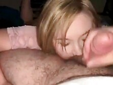 Girlfriend Suck My Cock And Lick My Balls - Blowjobs