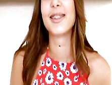 Cute 18 Year Old With Braces Gets Fed Cock