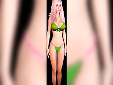 Forest Hottie 'allure' Bikini Showcase - Animation