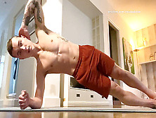 Naked Workouts,  Posing,  Muscle Flexing Compilation