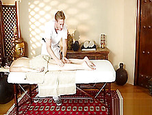 Teen Nailed By Masseur