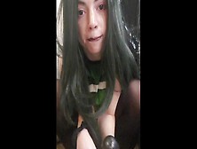 Cosplay: Froppy Let's Her Hair Down For Monster Penis.  (Happy Halloween)