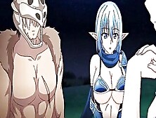 Hentai Lovely Busty Elf Getting Tits Fucked