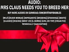 Audio: Mrs Claus Needs You To Breed Her