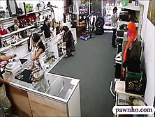 Latina With Big Tits Pawns Her Coochie At The Pawnshop