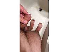 I Piss In The Bathtub And Then Jerk Off