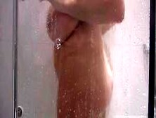 Saggy Boobs On Shower