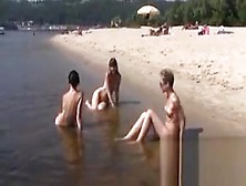 Naked Teen Girls At The Beach Being Filmed