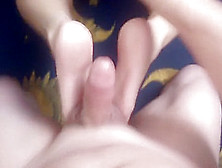Sexy Ass Doggystyle Pov Footjob As I Fuck Her Pussy With A Dildo